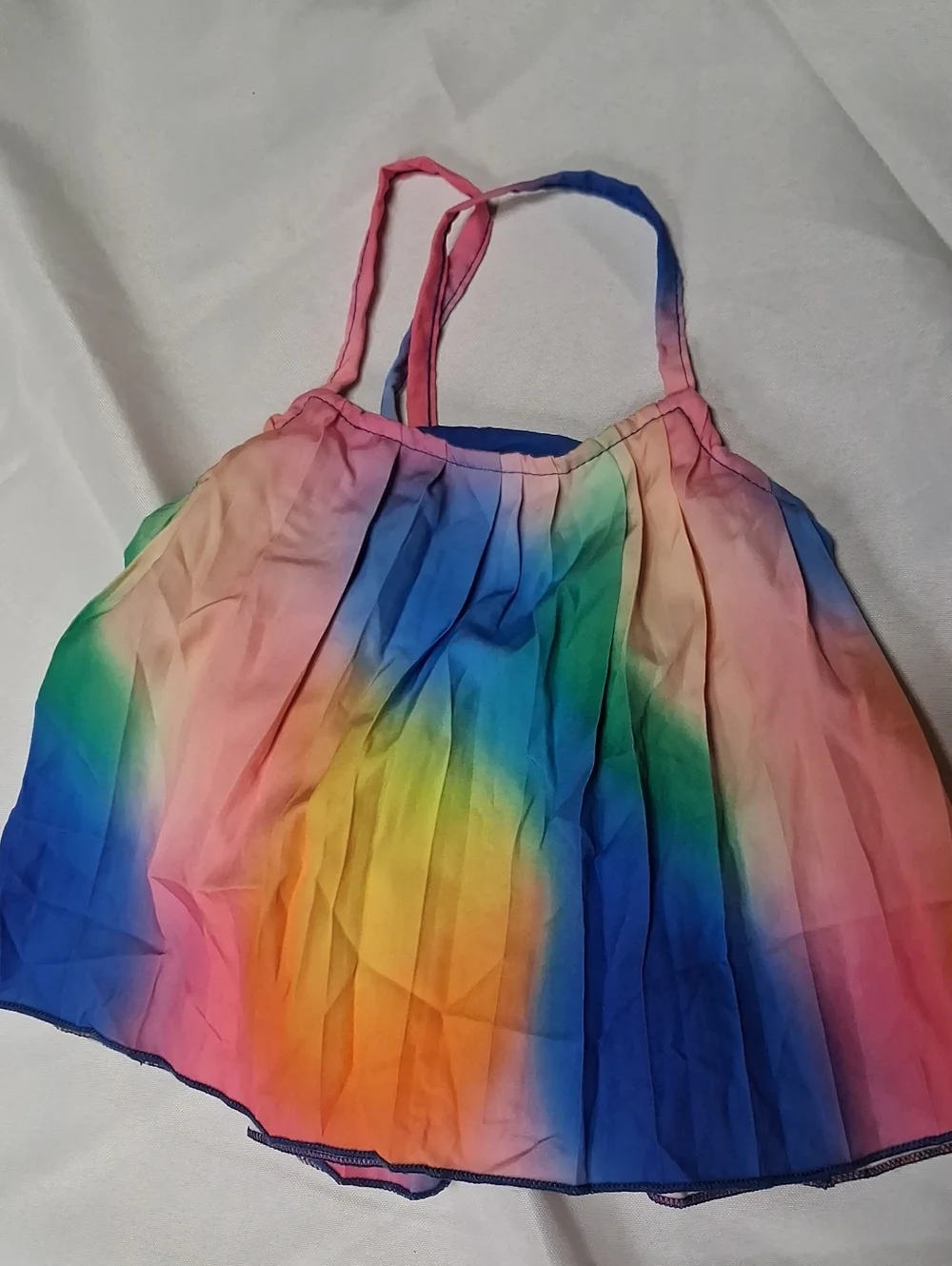 Girls 5T Rainbow Two-Piece Set & Pink Heart Jumpsuit - Vibrant Summer Styles
